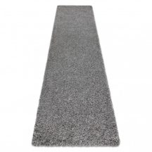   Szőnyeg, Futó szőnyegek SOFFI shaggy 5cm szürke - a konyhához és a folyosóra 80x150 cm