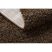 Szőnyeg, futószőnyeg SOFFI shaggy 2-3cm barna -80x150 cm