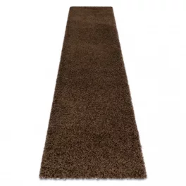   Kab. Szőnyeg, futószőnyeg SOFFI shaggy 2cm barna -70x200 cm