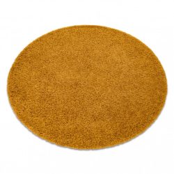 Szőnyeg SOFFI kör shaggy 2-3cm arany kör 160 cm