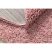 Szőnyeg SOFFI kör shaggy 2-3cm rózsaszín kör 160 cm