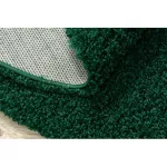 Kab. Szőnyeg SOFFI kör shaggy 2cm üveg zöld kör 160 cm