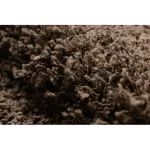 Kab. Szőnyeg SOFFI kör shaggy 2cm barna kör 120 cm