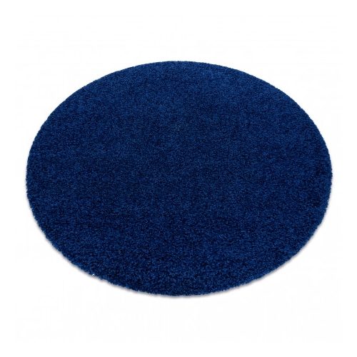 Szőnyeg SOFFI kör shaggy 2cm sötétkék kör 120 cm