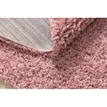 Kab. Szőnyeg SOFFI kör shaggy 2cm rózsaszín kör 120 cm