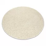 Kab. Szőnyeg SOFFI kör shaggy 2cm krém kör 100 cm