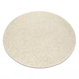 Kab. Szőnyeg SOFFI kör shaggy 2cm krém kör 100 cm