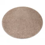 Kab. Szőnyeg SOFFI kör shaggy 2cm bézs kör 100 cm
