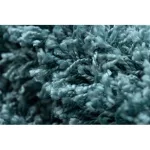 Kab. Szőnyeg SOFFI kör shaggy 2cm kék kör 100 cm