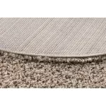 Kab. Szőnyeg SOFFI kör shaggy 2cm bézs kör 80 cm
