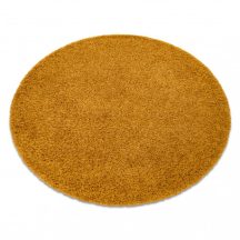 Szőnyeg SOFFI kör shaggy 2-3cm arany kör 80 cm