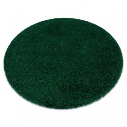 Szőnyeg SOFFI kör shaggy 2-3cm üveg zöld kör 80 cm