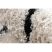 Szőnyeg FLUFFY 2371 shaggy csík - krém / antracit 180x270 cm