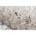 Szőnyeg FLUFFY 2372 shaggy só, bors - krém / antracit 160x220 cm