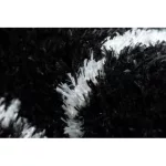 Kab. Szőnyeg FLUFFY 2373 shaggy - antracit / fehér 140x190 cm