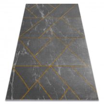  EMERALD szőnyeg 1012 glamour, elegáns geometriai, márvány szürke / arany 240x330 cm