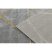 EMERALD szőnyeg 1012 glamour, elegáns geometriai, márvány szürke / arany 240x330 cm