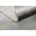 EMERALD szőnyeg 1012 glamour, elegáns geometriai, márvány szürke / arany 240x330 cm