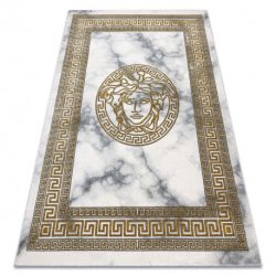 EMERALD szőnyeg 1011 glamour, medúza görög krém / arany 240x330 cm