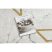 EMERALD szőnyeg 1019 glamour, elegáns gyémánt, márvány krém / arany 240x330 cm