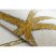 EMERALD szőnyeg 1013 glamour, elegáns geometriai krém / arany 200x290 cm