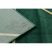 EMERALD szőnyeg 1012 glamour, elegáns geometriai, márvány üveg zöld / arany 200x290 cm