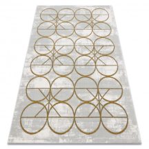   EMERALD szőnyeg 1010 glamour, elegáns körökben krém / arany 180x270 cm