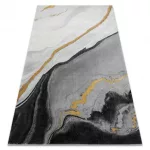 Kab. EMERALD szőnyeg 1017 glamour, elegáns márvány fekete / arany 180x270 cm
