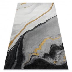 EMERALD szőnyeg 1017 glamour, elegáns márvány fekete / arany 180x270 cm