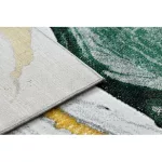 Kab. EMERALD szőnyeg 1017 glamour, elegáns márvány üveg zöld / arany 160x220 cm