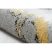 EMERALD szőnyeg 1017 glamour, elegáns márvány fekete / arany 140x190 cm
