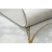 EMERALD szőnyeg 1016 glamour, elegáns art deco, márvány krém / arany 140x190 cm