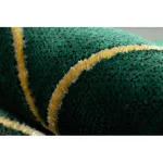 Kab. EMERALD szőnyeg 1016 glamour, elegáns art deco, márvány üveg zöld / arany 140x190 cm