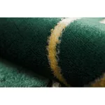 Kab. EMERALD szőnyeg 1012 glamour, elegáns geometriai, márvány üveg zöld / arany 120x170 cm