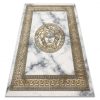 EMERALD szőnyeg 1011 glamour, medúza görög krém / arany 80x150 cm