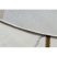 EMERALD szőnyeg 1012 kör - glamour, elegáns márvány, geometriai krém / arany kör 160 cm