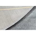 Kab. EMERALD szőnyeg 1022 kör - glamour, elegáns márvány, geometriai szürke / arany kör 200 cm