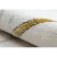 EMERALD szőnyeg 1012 kör - glamour, elegáns márvány, geometriai krém / arany kör 120 cm