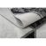 EMERALD szőnyeg 81953 glamour, elegáns márvány, geometriai fekete / ezüst  200x290 cm