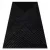Kab. EMERALD szőnyeg A0084 glamour, elegáns, vonalak, geometriai fekete / ezüst  160x220 cm
