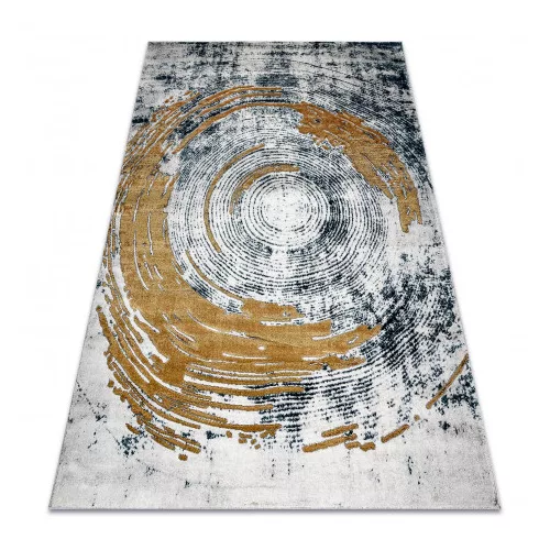 Kab. EMERALD szőnyeg 1024 glamour, elegáns absztrakció kék / arany 280x370 cm