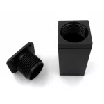 Uni bútorláb 100 mm fekete