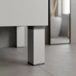 Uni bútorláb 150 mm ezüst