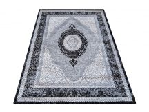 Exkluzív szőnyeg Angora 01 - szürke - fekete 80 x 150 cm