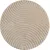 Ay. Art modern kör szőnyeg 120 x 120 cm 1122 bézs