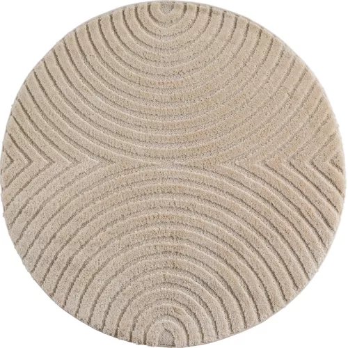 Ay. Art modern kör szőnyeg 200 x 200 cm 1122 bézs