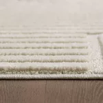 Ay. ART 1121 200 x 290 cm krém Shaggy szőnyeg