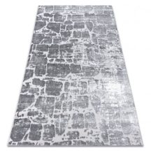   Modern MEFE szőnyeg 6184 útburkoló tégla - sötétszürke 240x330 cm