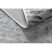 Modern MEFE szőnyeg 8725 Körök ujjlenyomat - szürke 80x150 cm