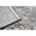Akril valencia szőnyeg 2328 ORNAMENT sötét szürke / elefántcsont 80x150 cm